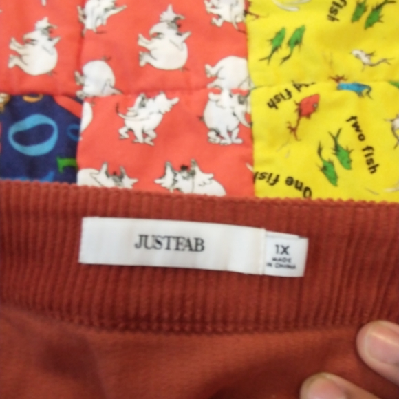 JustFab corduroy skirt - Picture 3 of 3